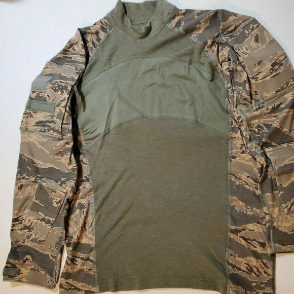 USAF AIRMAN ABU TIGER STRIPE COMBAT SHIRT - Picture 1 of 11